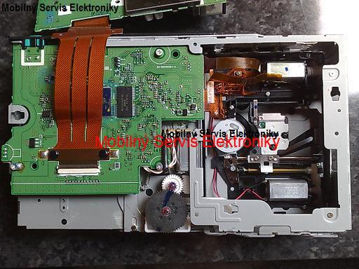 VW Sharan - Oprava 6CD meniča