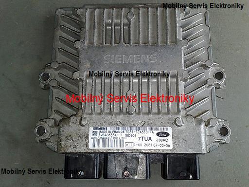 Oprava ECU Ford FIESTA