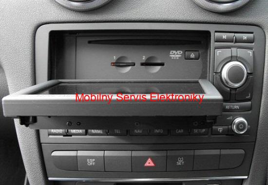 Audi RSN-E Oprava 2 DIN navigácie