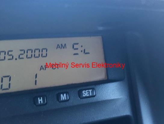 Oprava Info Display Mitsubishi Pajero