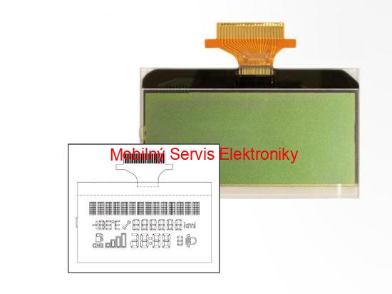 Fiat Doblo - LCD Displej