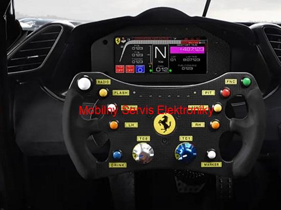 FERRARI 488 Challenge - Oprava pristrojovky