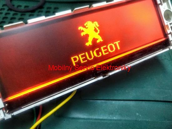 9663 3227 80 - Oprava displej Peugeot 307