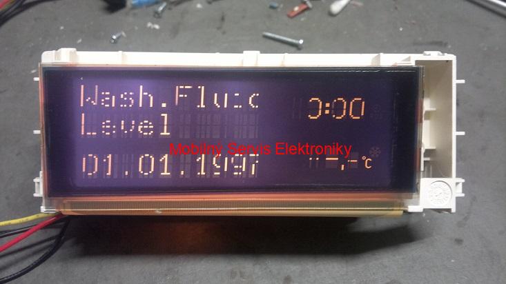 Oprava Info Display Opel ASTRA 99