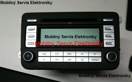 Oprava VW RCD-500